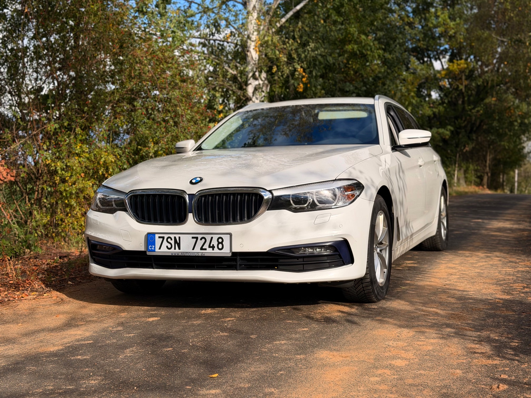 Dovezený vůz BMW 520dA, číslo 1594