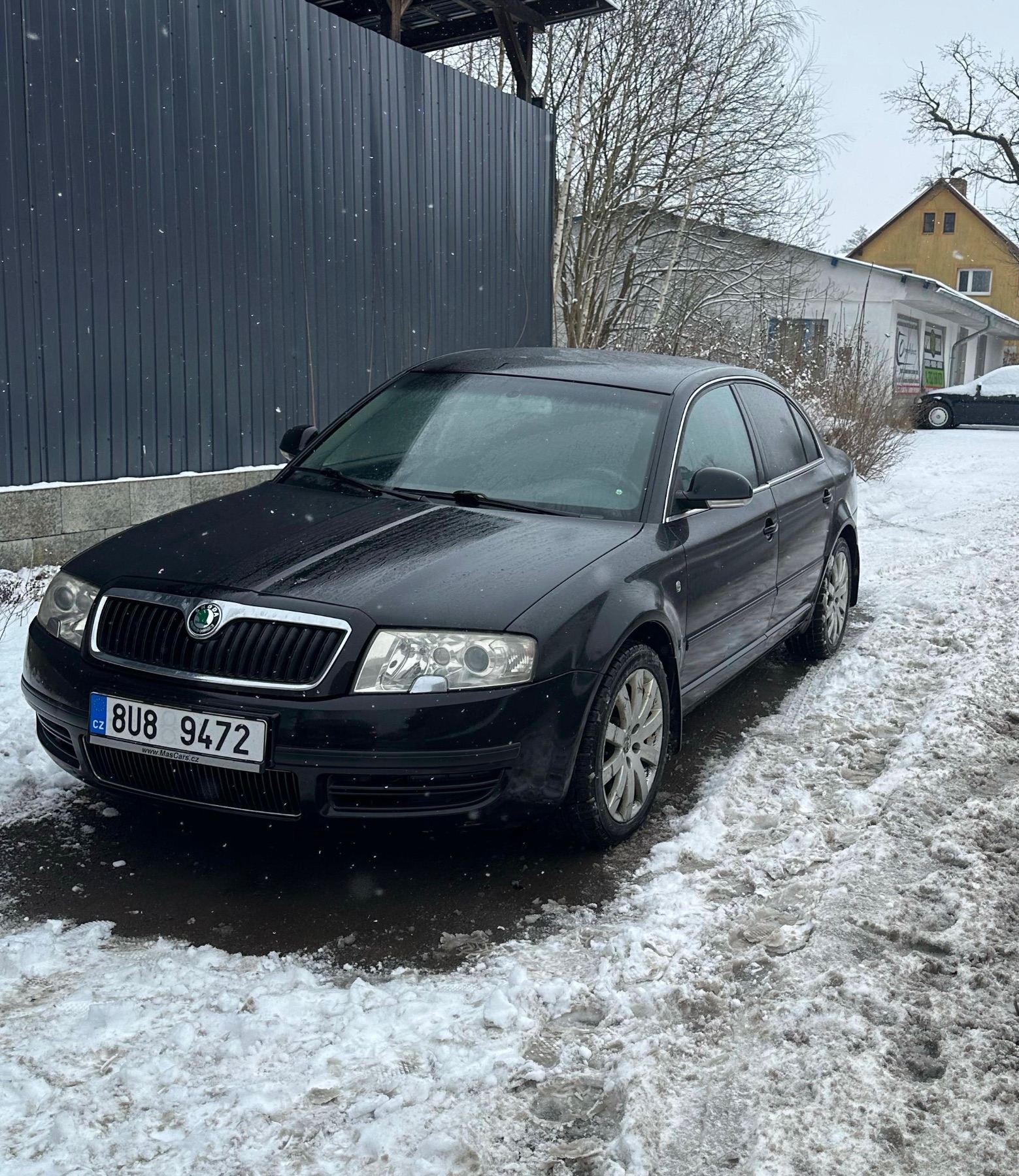 Dovezený vůz Škoda Superb I, číslo 9472